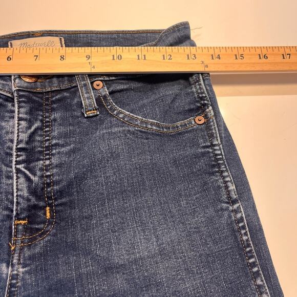 Madewell 10” High Rise Skinny Jeans 27T - Picture 8 of 11